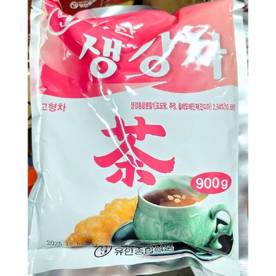 생강차 자판기 유안 900g 자판기재료 전통차 한국전통차 생강차 대용량 생강차가루 자판기용