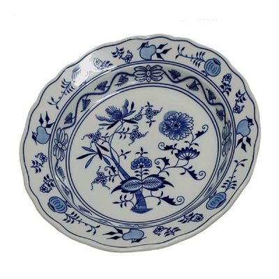 쯔비벨 HEDT0857 접시 플레이팅 쿠프 도자기 접시 깊은형 28cm