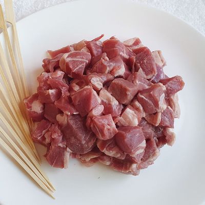 프리미엄 양고기 큐브 500g 양 깍두기 호주 양고기 깍두기 글램핑음식