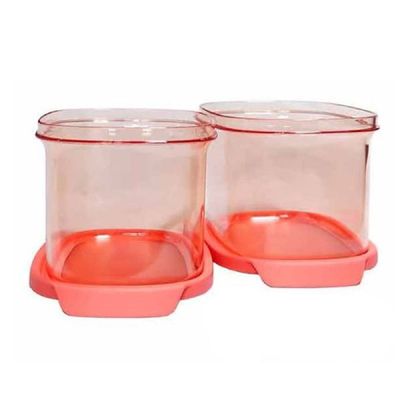 타파웨어 IIHS2271 밀폐용기 반찬통 정리 용기 오렌지 1L 2개