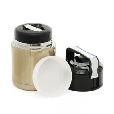 쿠킹메이드 MOXO2211 간편조리 보온죽통 휴대 스텐 도시락 골드