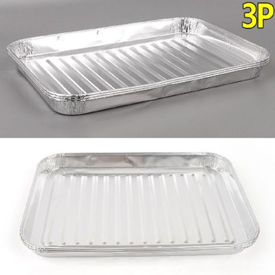 이라이프 ERCP3107 알미늄 사각 은박 구이판 일회용 캠핑용 3