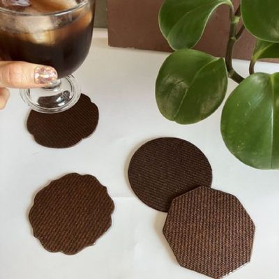 라탄 TNDB5263 코스터 대나무 컵받침 대나무코스터 컵받침대 우_라탄 B_단일상품