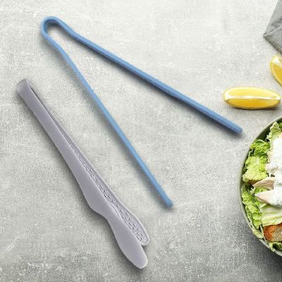 샐러드집게 핀셋집개 EINI4474 주방실리콘 미니파스타 음식요리_쿨그레이