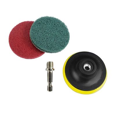 전동드릴 원형수세미 IAMD7147 3In 청소 광택 샌딩