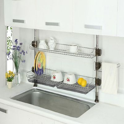 [신상품]빠띠라인 기둥씽크선반 TMDB2887 기둥씽크 600 2단 2621