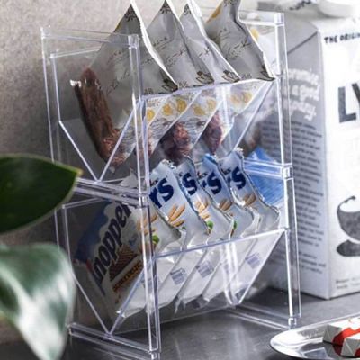 티박스 랙 IDPW6336 티타임 정리함 커피 플라스틱 투명 탕비실