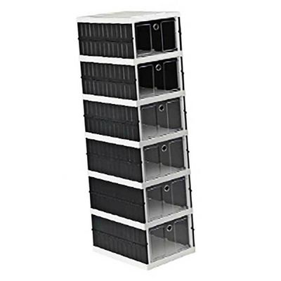 접이식 PRAU9377 신발 정리 6단 신발수납장 좁은현관신발장