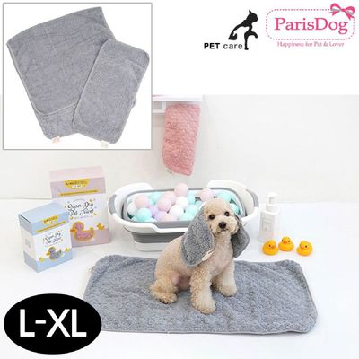 펫타올 KTWN2731 L-XL 블루그레이 슈퍼드라이