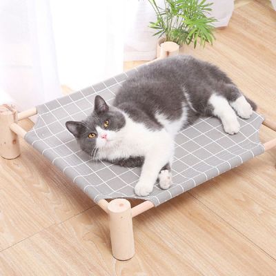 원목 DYDH3384 고양이 해먹 침대 쇼파 캠핑 쿨매트(특가)_옐로우