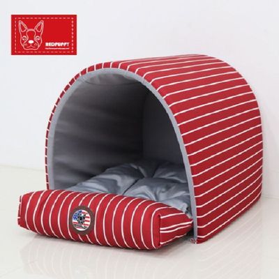 레드퍼피 USGC7281 윌튼 동글이스트라이프버건디-점보대형