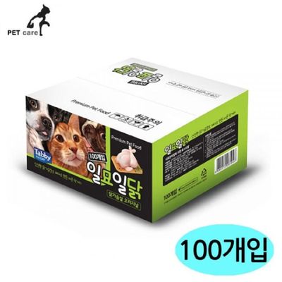 테비 SFOJ0781 일묘일닭 닭가슴살 (22g x 100개입) (1박스)