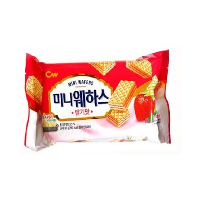 사무용품 청우 미니웨하스딸기80G CW052