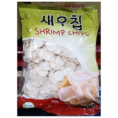 안주 새우칩 푸드올 1kg 마른 호프집 메뉴 과자