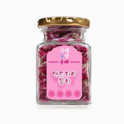 식품 산해랑 맨드라미꽃차 국내산 수제 플라워 침출차 티