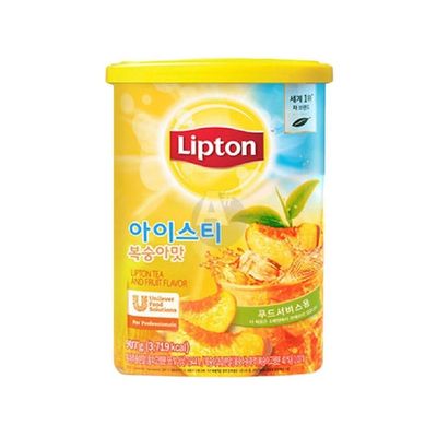 아이스티파우더 립톤 아이스티 복숭아맛 907g 복숭아아이스티 베이스