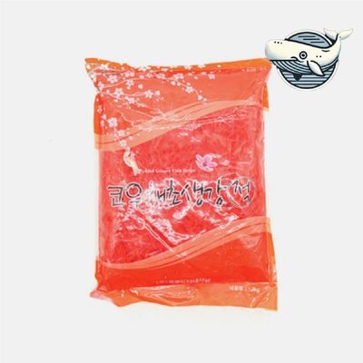 매콤한 생강채 1.3kg 자극적인 저염 간편