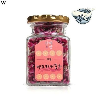 상큼한 맨드라미꽃차 15g 꽃차 건강 음료