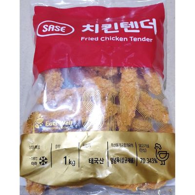 사세 치킨텐더 1KX10 치킨텐더 육가공 즉석식품 안주