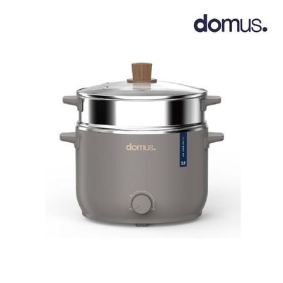 도무스 전기 아일랜드 멀티포트 3리터 2단 찜냄비