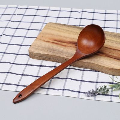 옻칠 목국자 나무 요리 국자