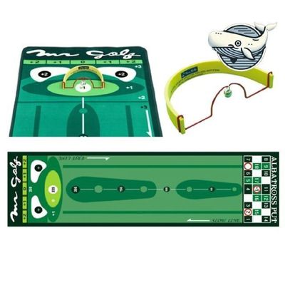 디지털퍼팅연습기 알찬 골프 퍼팅 연습매트 양면사용 물세탁 홀컵