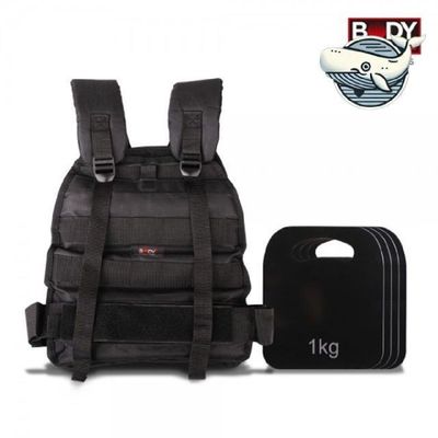 중량조끼 조절 가능한 중량 운동조끼 10kg 홈트용