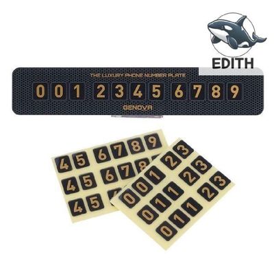 차량용품 차량용 주차 요금번호판 알림판 스티커 부착식