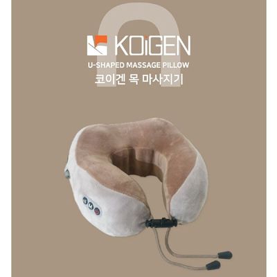 목마사지기 코이겐 목 마사지기 KNE-100/ 목배게형 / 듀얼모터