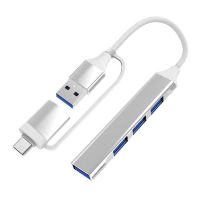 비즈 멀티 USB 허브 C타입 젠더 4포트 확장형 BZ-C4U