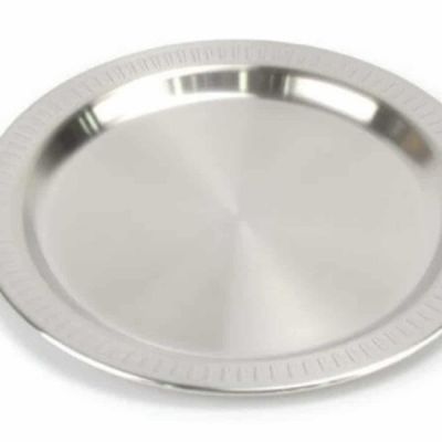 스텐 XO46KH15 원형접시 230mm 샐러드접시 브런치접시