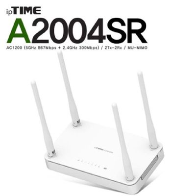 소모품 ipTIME 아이피타임 11ac 유무선 공유기 A2004SR