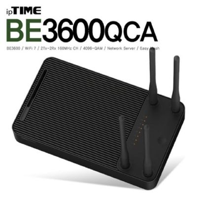소모품 ipTIME 아이피타임 BE3600QCA 11be 유무선 공유기