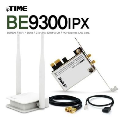 소모품 ipTIME 아이피타임 BE9300IPX 11be 무선 랜카드