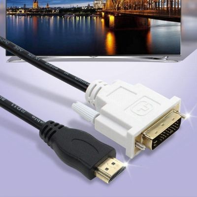 미니hdmi케이블 넥시 HDMI to DVI-D 24+1 케이블 1M NX196