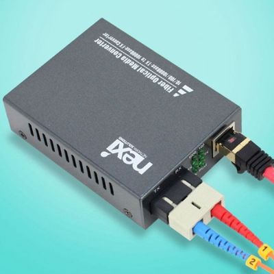 변환젠더 NX528 NX-FC2000-SCM SC 멀티모드 기가비트 광 컨버터