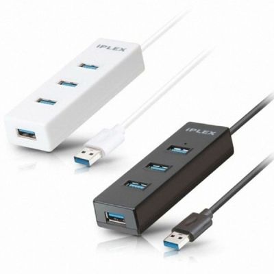 인터넷허브 IPLEX 4포트 USB 3.0 허브 KP-4PHU3