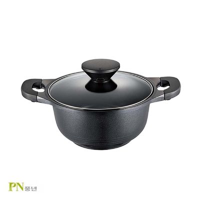 [신상품]PN풍년 DI58ZK60 펄블랙주물IH 양수냄비 24cm