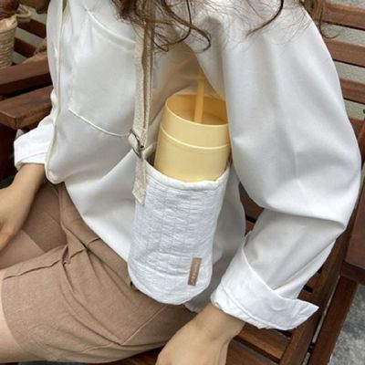 KN CT30BT72 파우치 로모주 04006 에코 물병 누빔 텀블러백_누빔 텀블러백(브라