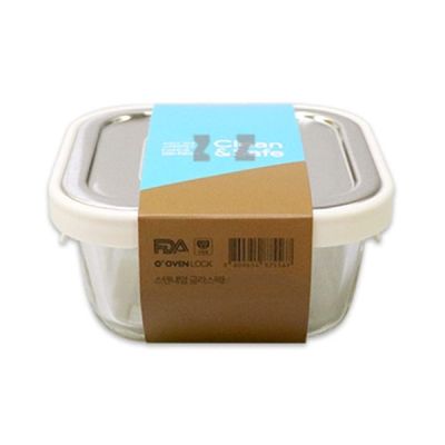 스텐 PX13TR48 밀폐용기 보관 반찬통 냉장고 용기 정2호 520ml