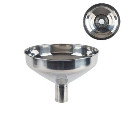 스텐 GL40DG51 깔대기-4호 약21cm 거름망 다용도 주방용 깔때기