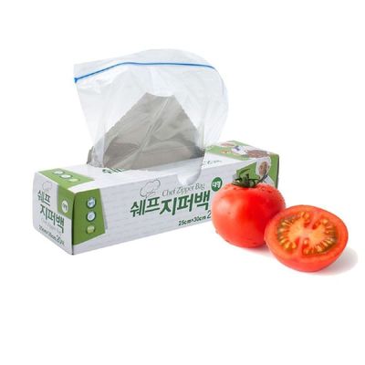 쉐프 DP70SF08 지퍼백(25cm x 30cm x 20매) 20개