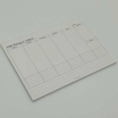 주간 AI38CH40 위클리 플래너 떡 메모 지 장 학습 스터디 타임