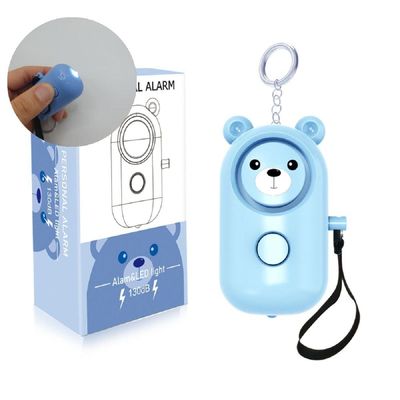 [신상품]휴대용 QT45OP42 곰돌이 호신용 경보기 130db