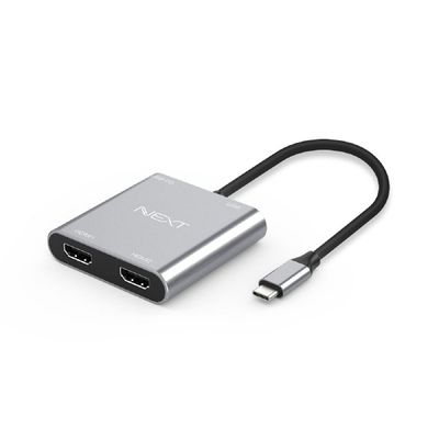 HDMI케이블 USB C to Dual HDMI 컨버터 PD충전 넷플릭스 가정용