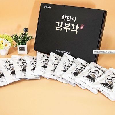 향단이 김부각 선물세트(35gX10봉)선물용박스 김부각 부각 어린이간식 술안주 전통과자 명