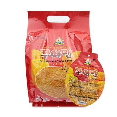 바삭한 꾸이맨 23gx10개 간편안주 주전부리 쥐포안주 안주 맥주안주 골프안주 머거본안주