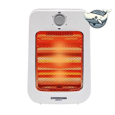 난로 작고 안전한 전기 히터 실내 난방 석영관 미니