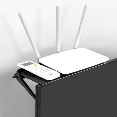 모니터선반 튼튼한 TV 보조선반 상단 설치 셋톱박스 받침대