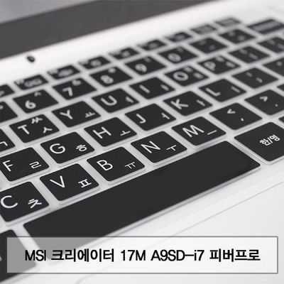 먼지방지 MSI 크리에이터 17M A9SD-i7 피버 말싸미키스킨